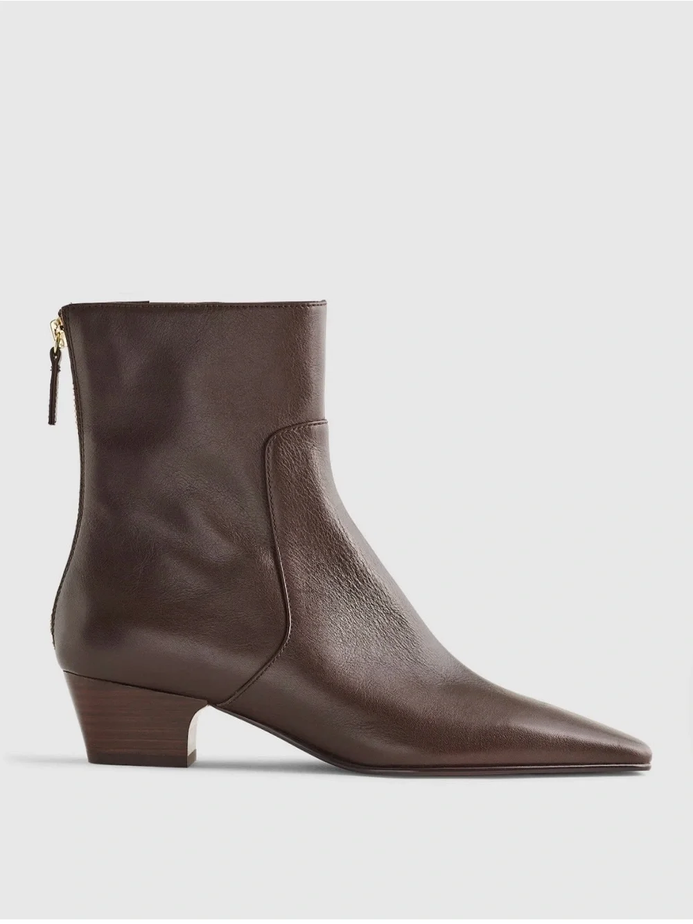 NEW Madewell The Lexie Ankle Boot in Turkish Coffee Leather Size 9 NX060 $228